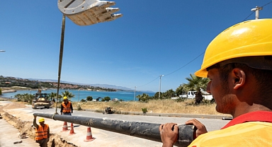 Çeşme'nin içme suyu yatırımlarına devam!
