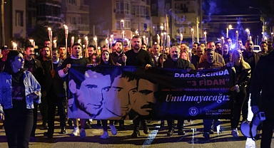 Deniz, Hüseyin ve Yusuf için Buca’da anma!