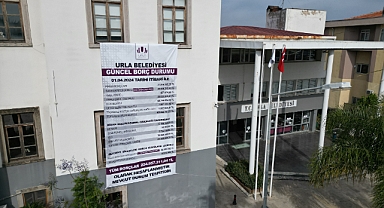 Urla'da kayyumun borç karnesi
