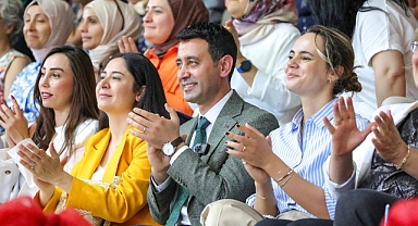 Bayraklılı kadınlarının yıl sonu sergisinde Filistin vurgusu