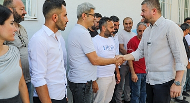 Buca Belediyesi'nde bayramlaşma