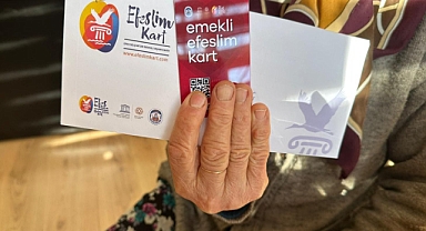 Efes Selçuk Belediyesi'nden örnek proje: Emekliye Efesim Kart