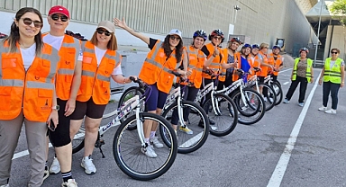 Kadınlar özgürlüğe pedal çeviriyor