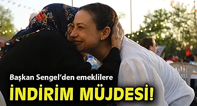 Başkan Sengel'den emeklilere indirim müjdesi!