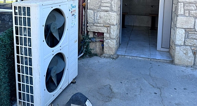 İhmalkarlığın böylesi… Çeşme'de tehlike saçan klimalar!