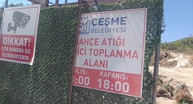 Turizm sezonunda Çeşme'nin adı çöplerle anıldı!