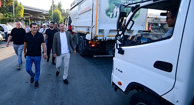 Başkan Eşki'den çalışanlarla birlikte erken mesai