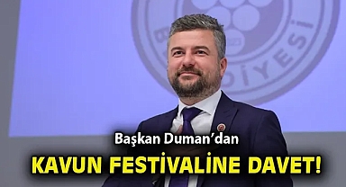 Buca Belediye Başkanı Görkem Duman'dan kavun festivaline davet