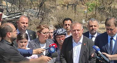 CHP'den yanan bölgelere ziyaret: Resmi yazılarına derhal olumlu cevap verin!