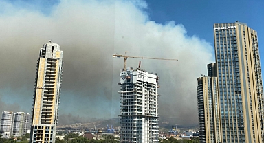 Karşıyaka yeniden yanıyor... Çıkış sebebi belli değil!