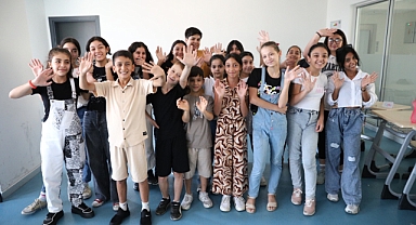 Konaklı çocuklar eğlenerek öğreniyor