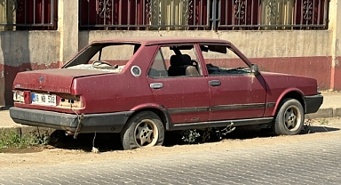 Ödemiş'ten hurda araç operasyonu!