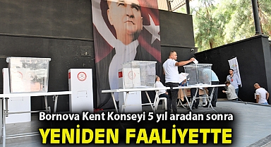 Bornova Kent Konseyi 5 yıl aradan sonra yeniden faaliyette