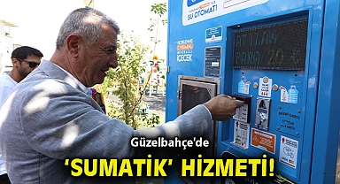 Güzelbahçe'de 'SUmatik' hizmeti!