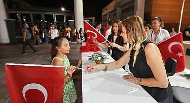 Konak standında 9 Eylül coşkusu