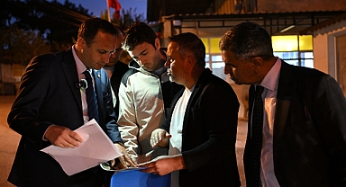 5 mahallede eş zamanlı çalışma... Bornova'da yol seferberliği!