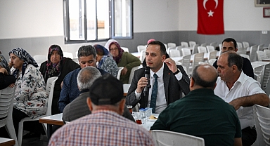 Başkan Eşki Naldökenlilerle buluştu: Tüm sorunları çözeceğiz