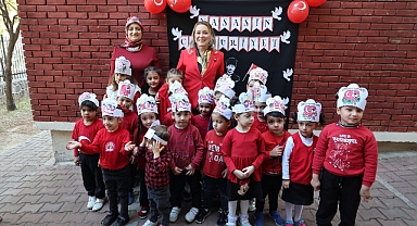 Başkan Mutlu miniklerin bayram coşkusuna ortak oldu