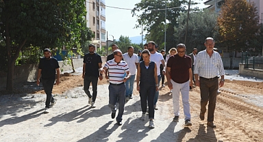 Başkan Sengel sahaya indi.. Yerinde inceledi!