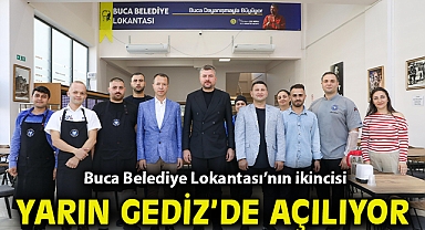 Buca Belediye Lokantası'nın ikincisi yarın Gediz'de açılıyor
