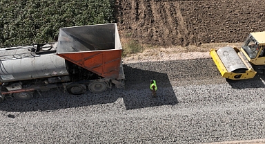 Büyükşehir'den 14 ilçede 200 kilometrelik ova yolu