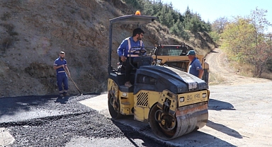 İzmir'in zirvesinde asfalt seferberliği