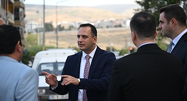 İZSU'nun Bornova'daki çalışmalarına yerinde inceleme