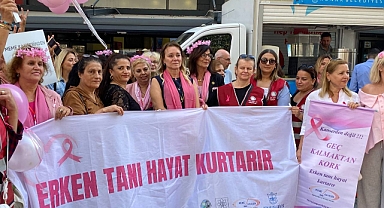 Konak'ta 'Meme Kanseri Farkındalık' etkinliği... Başkan Mutlu'dan destek!