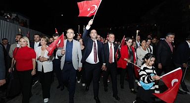 Narlıdere'de Cumhuriyet coşkusu: Emanetimize sahip çıkacağız!