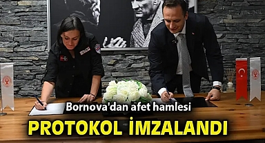 Protokol imzalandı... Bornova'dan afet hamlesi!
