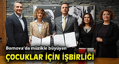 Bornova'da müzikle büyüyen çocuklar için işbirliği