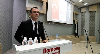 Büyük Önder Bornova'da anıldı: Onun yolunda yürümekten gurur duyuyoruz!