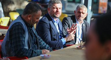 Duman'dan çiftçilere ve köylülere ziyaret: Üretirsek güçlü oluruz