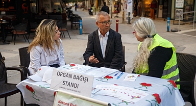 Konak'ta organ bağışı farkındalığı! Başkan Mutlu: En anlamlı bağış...