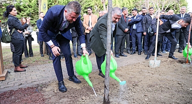 Anısına fidan dikildi... Türkan bebek Buca'da anıldı