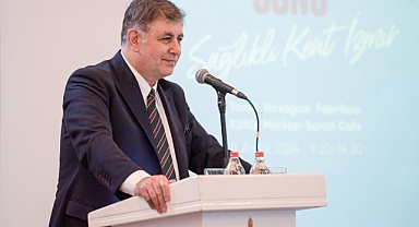 Başkan Tugay'dan İnsan Hakları Günü etkinliğinde açlık, yoksulluk, işsizlik mesajı