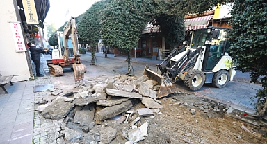 Efes Selçuk'ta değişim zamanı... Doğal gaz çalışması başladı!