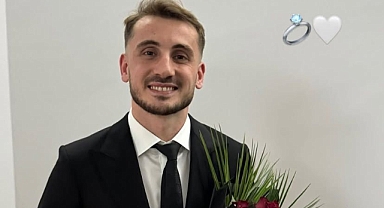 Kerem Aktürkoğlu Kocaeli'de söz yüzüğü taktı