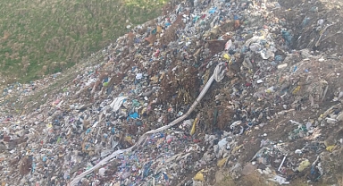 Kınık'ta çöp vadisi… Halk ve ilçe tehdit altında!