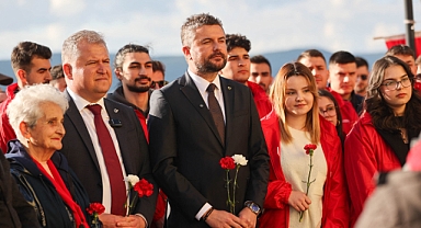 Başkan Görkem Duman mübadilleri ağırladı