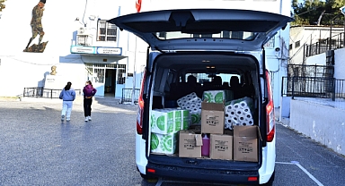 Büyükşehir'in okullara hijyen seti desteği bu yıl da devam!