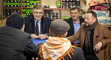 Başkan Tugay Ödemiş'teki yoğun programını tamamladı:Çalışacağız şehrimizi kalkındıracağız