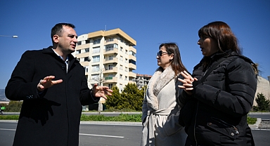 Bornova'da konforlu ulaşım için Büyükşehir ile ortak çalışma