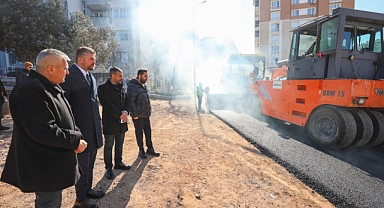 Buca'da asfalt seferberliği