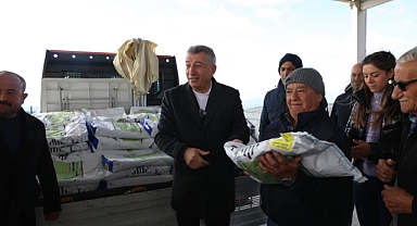 Güzelbahçe Belediyesi'nden çiftçilere can suyu