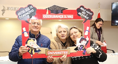 Güzelbahçe'de 3. Yaş Üniversitesi start aldı!