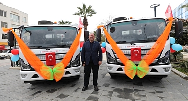 Menderes'in araç filosu güçleniyor