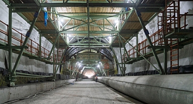 Onat Tüneli'nde yoğun tempo... Işığa 210 metre kaldı