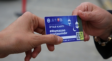Efes Selçuk'ta Ramazan dayanışması İftar Kart ile başladı
