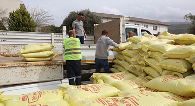 Güzelbahçe'den çiftçiye desteğe devam